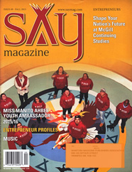 SAY  magazine manitoba